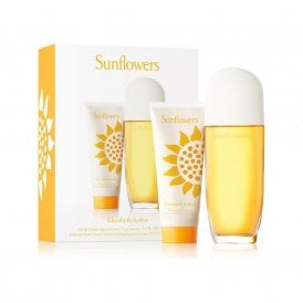 0613 Sunflowers 100ml 2pc Gift Set100ml Edt Natural Spr, 100ml Body Lotion
