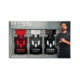 2692 Messi Sport 30ml 3pc Gift Set30ml Red Edt Spr, 30ml Black Edt Spr, 30ml Silver Edt Spr