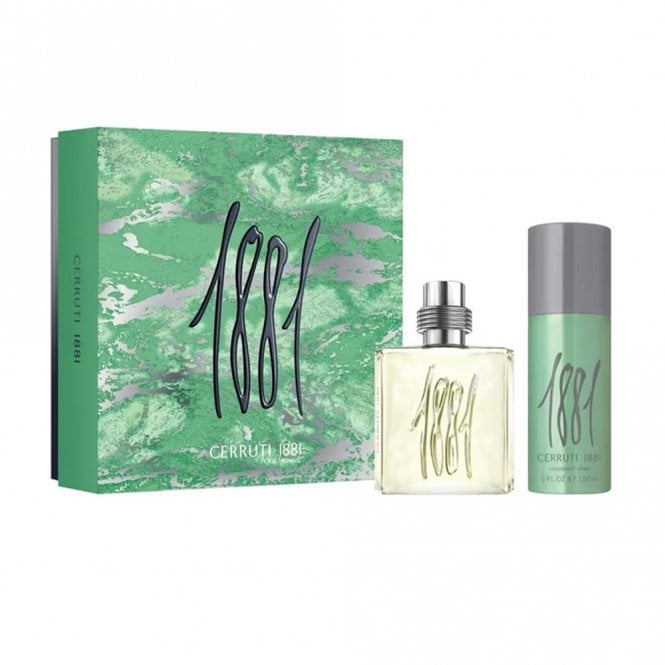 5697 Cerruti 1881 Mens 100ml 2pc Gift Set100ml Edt Spr, 150ml Deodorant Spr