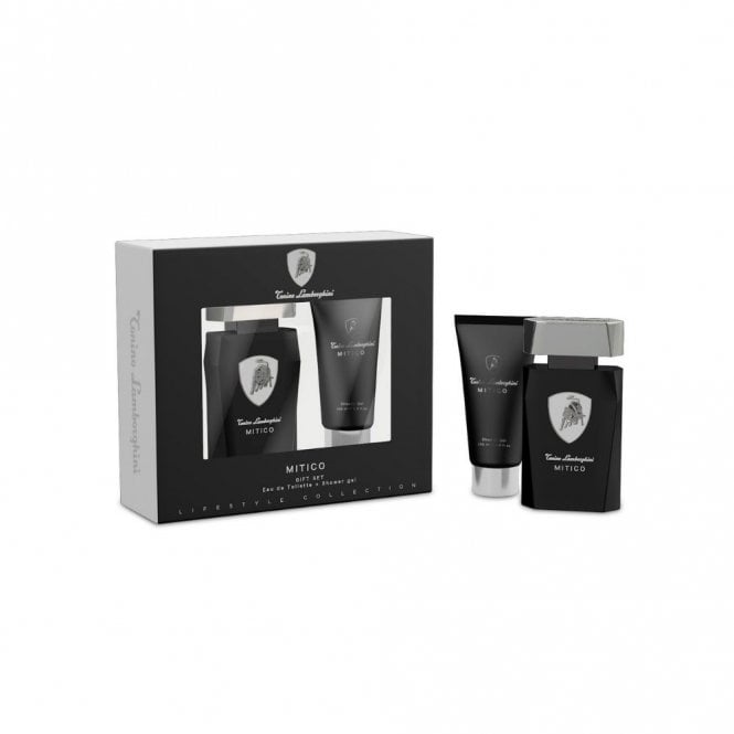 7112 Lamborghini Mitico 75ml 2pc Gift Set75ml Edt Spr, 100ml Aftershave Balm