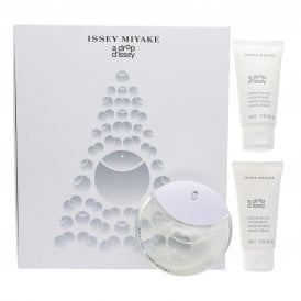 7955 Issey Miyake A Drop D'Issey 50ml 3pc Gift Set50ml Edp Spr, 2 x 50ml Hand Cream