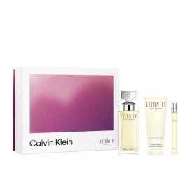 8233 CK Eternity 100ml 3pc Gift Set100ml Edp Spr, 100ml Body Lotion, 10ml Edp Spr