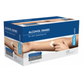 Aero Alcohol Swabs 100 pack