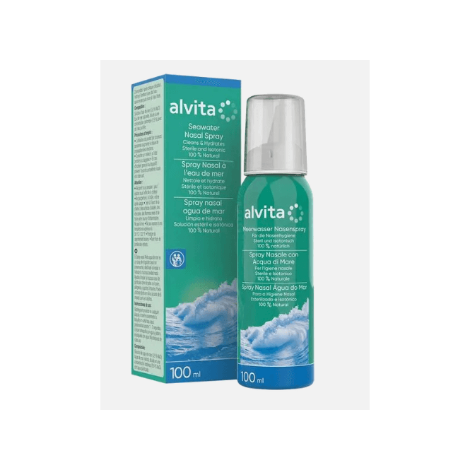 alvita Seawater Nasal Spray Isotonic 100ml