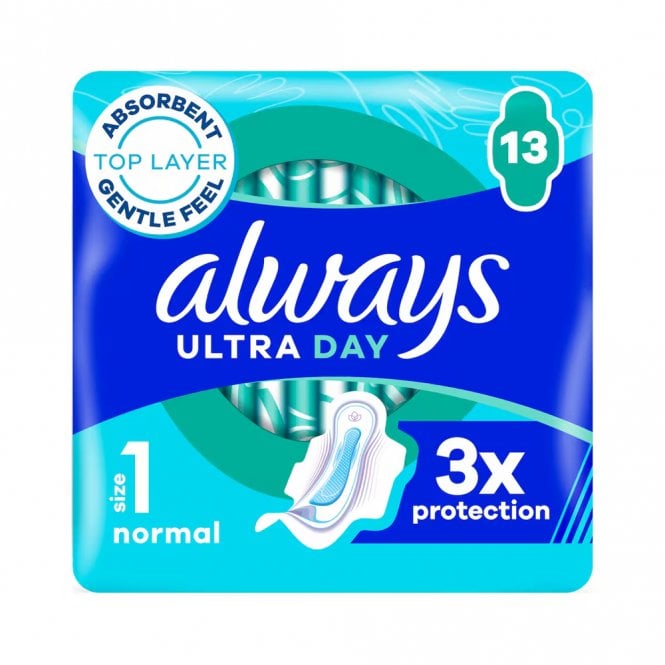 Always Ultra Day Normal Sanitary Towels Size 1 13's