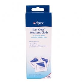 Apex Ever-Clean Wet Lens Cloths Carded