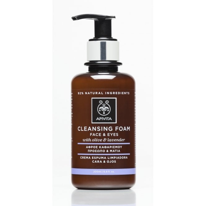 APIVITA Cleansing Creamy Foam – Face & Eyes 200ml