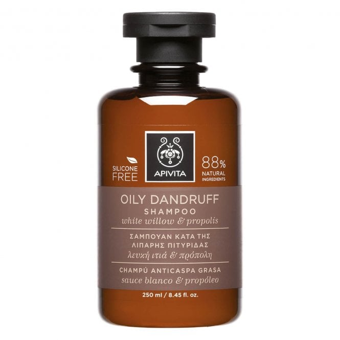 APIVITA Oily Dandruff Shampoo White Willow & Propolis 250 ml