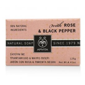APIVITA Rose & Black Pepper Soap 125G