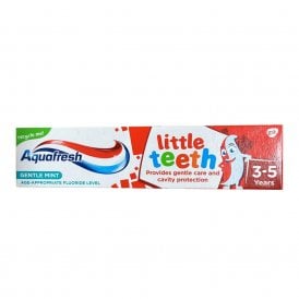 Aquafresh Little Teeth Fresh Mint Toothpaste 3-5 Years 50mlKids %5B0944%5D