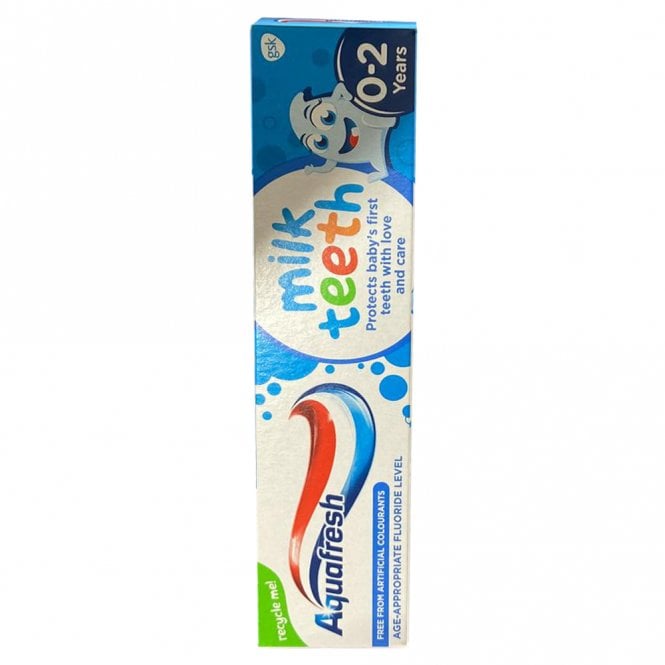 Aquafresh Milk Teeth Fresh Mint Toothpaste 0-2 Years 50mlKids[0968]
