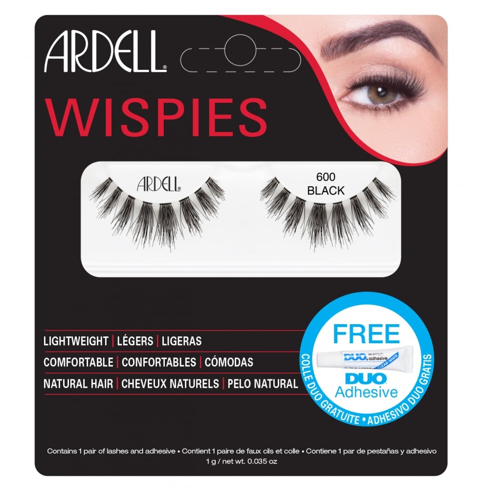 Ardell Wispies Clusters 600 Black - Eyes from Chemist Connect UK