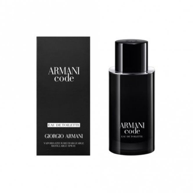 Armani Code Mens 125ml Refillable Edt Spr