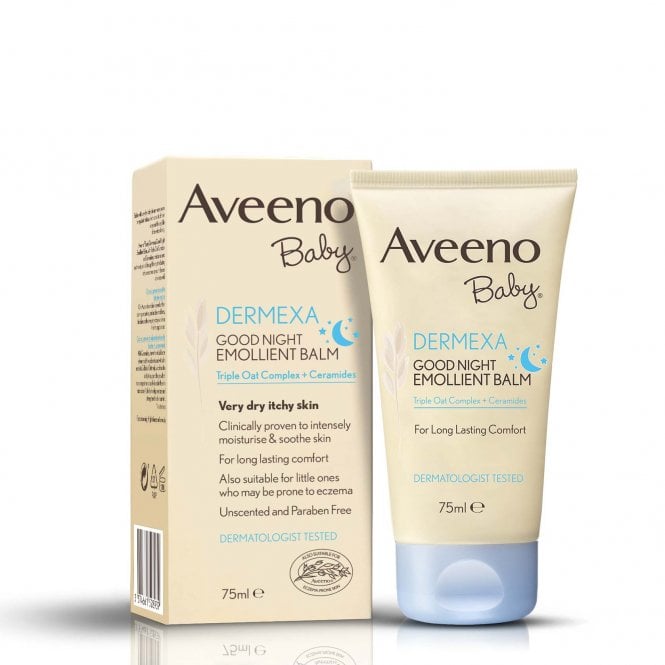 Aveeno Baby Dermexa Good Night Emollient Balm 75ml