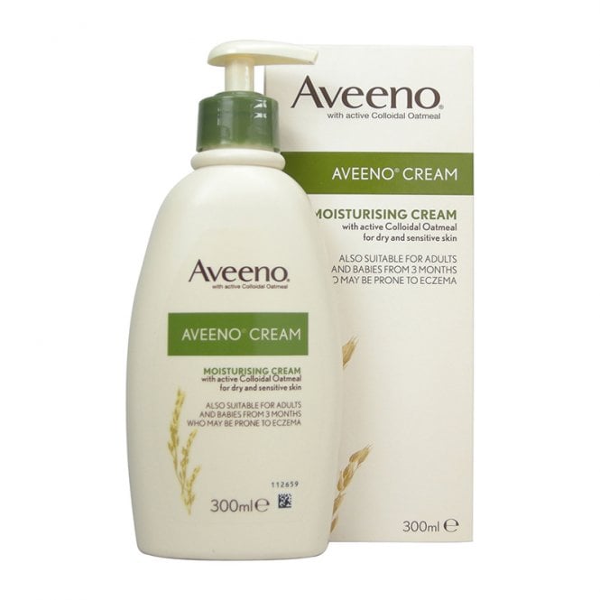 Aveeno Cream 300ml Pump Dry/Sensitive