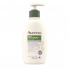 Aveeno Daily Moist Lotion Fragranced Lavender 300ml