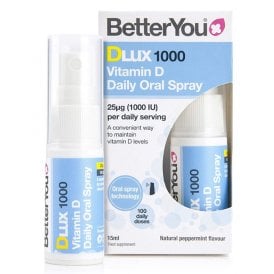 Better You 1000iu Vitamin D Daily Oral Spray 15ml
