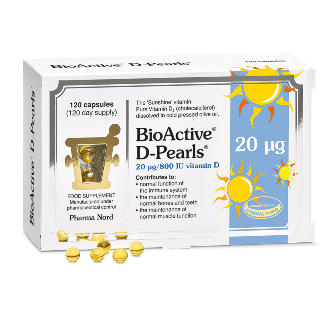 BioActive Dpearls 20ug (120)