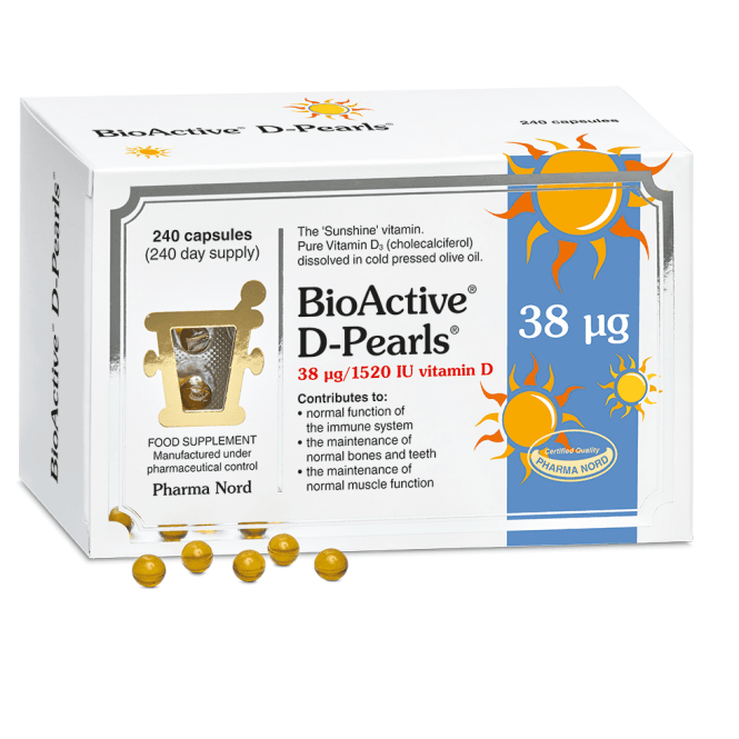 BioActive Dpearls 38ug (240)