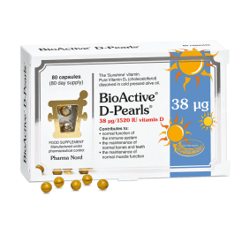 BioActive Dpearls caps 38 (80 caps)