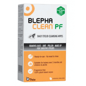 Blephaclean Eyelid Plastic Free Wipes 20 Pack