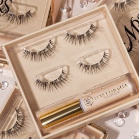 Bperfect Mrs Glam Mrs Flutter Cluster Lash Set
2 x Individual Cluster Lashes, Luxe Lash Glue