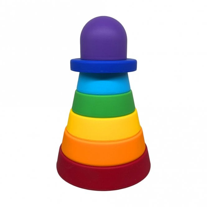 Bunny & Birdy 7pc Rainbow Stacker 6m+