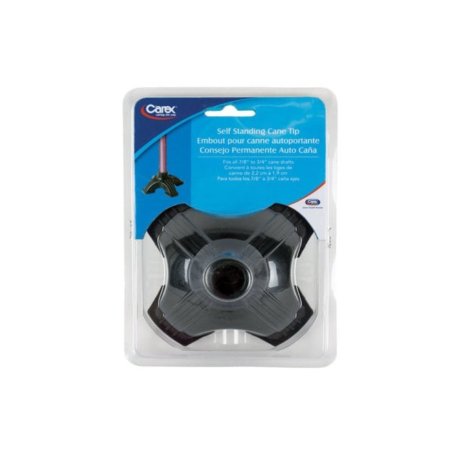 Carex Self Standing Cane Tip