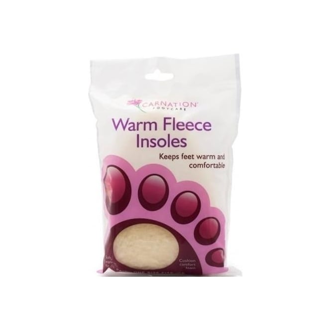 Carnation Warm Fleece Insoles Pair
