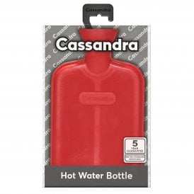 Cassandra Hot Water Bottle Double Ribbed