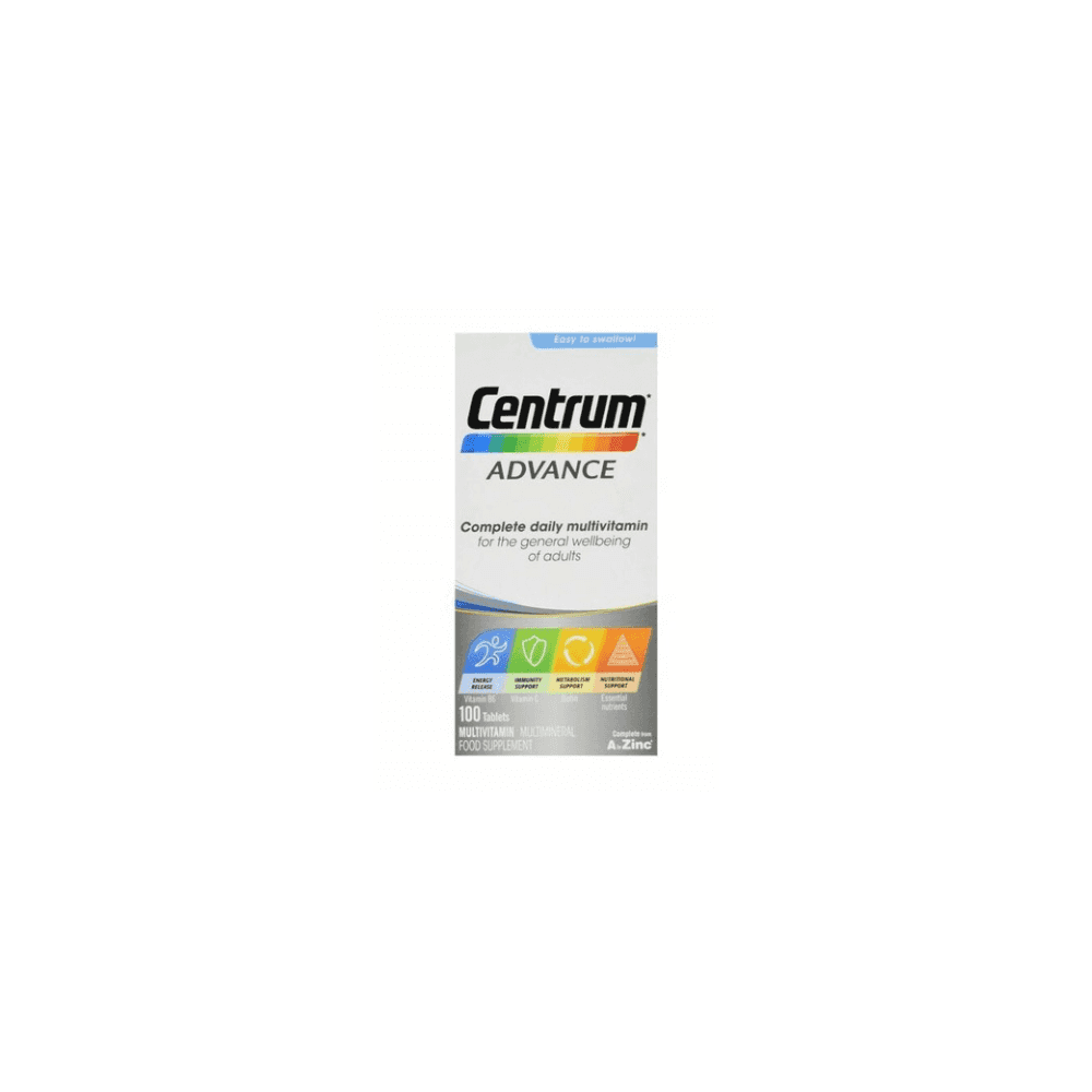 Centrum Advance 100 Pack - Pharmacy & Health from Chemist Connect UK