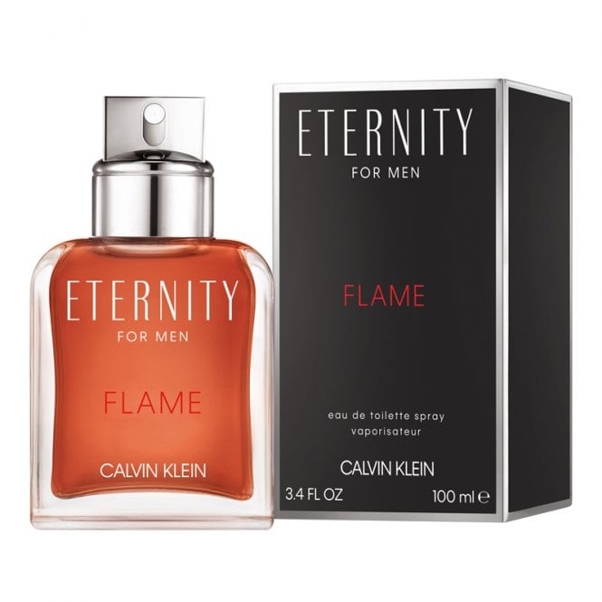 CK Eternity Flame Mens 100ml Edt Spr
