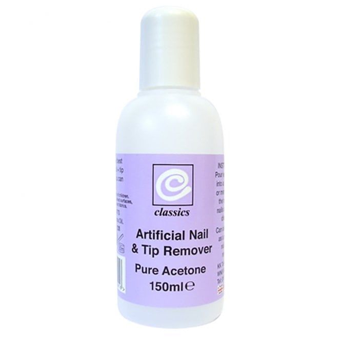 Classics Artificial Nail & Tip Remover Pure Acetone 150ml