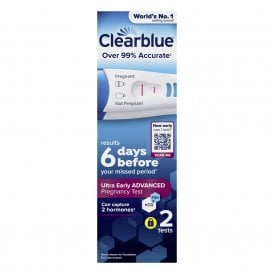 Clearblue Ultra Early Advanced Detection Pregnancy Test - 2 Test