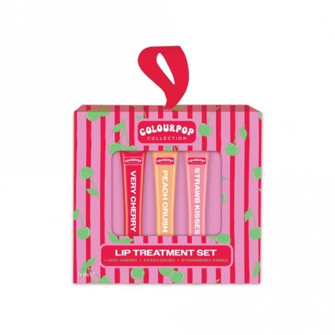 Colourpop Collection Lip Treatment Gift Set10g Very Berry Lip Balm, 10g Peach Crush Lip Balm, 10g Strawberry Kisses Lip Balm2026