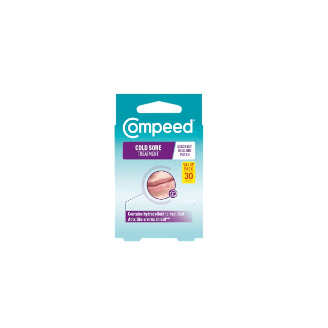 Compeed Invisible Cold Sore Patch Pack Of 30