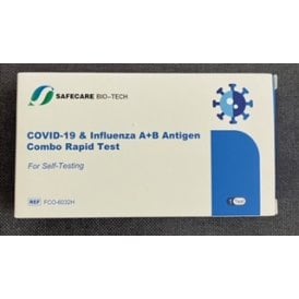 COVID-19 & Influenza A+B Antigen Combo Rapid Test For Self-Testing