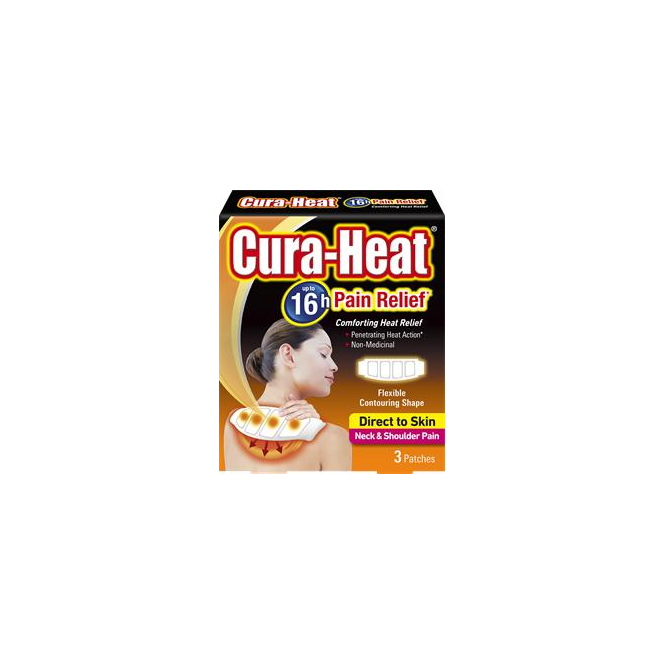 Cura-Heat Neck & Shoulder Direct To Skin