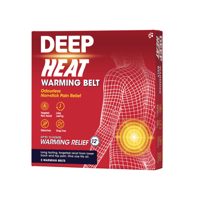 Deep Heat Warming Belt 2 Pack