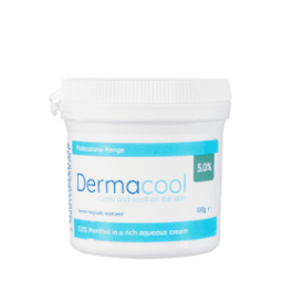 Dermacool Menthol Aqueous Cream 5% 500g Pot 