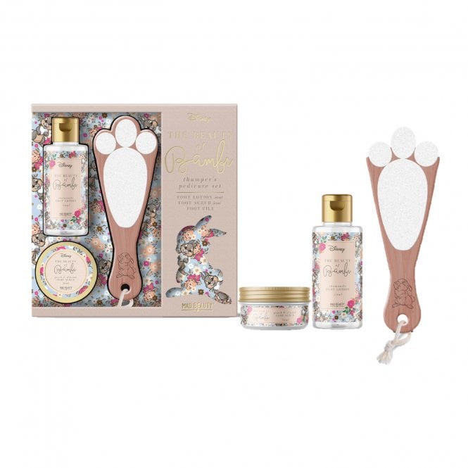Disney Bambi Thumper Foot Care Gift SetFoot Scrub, Foot Lotion, Foot File