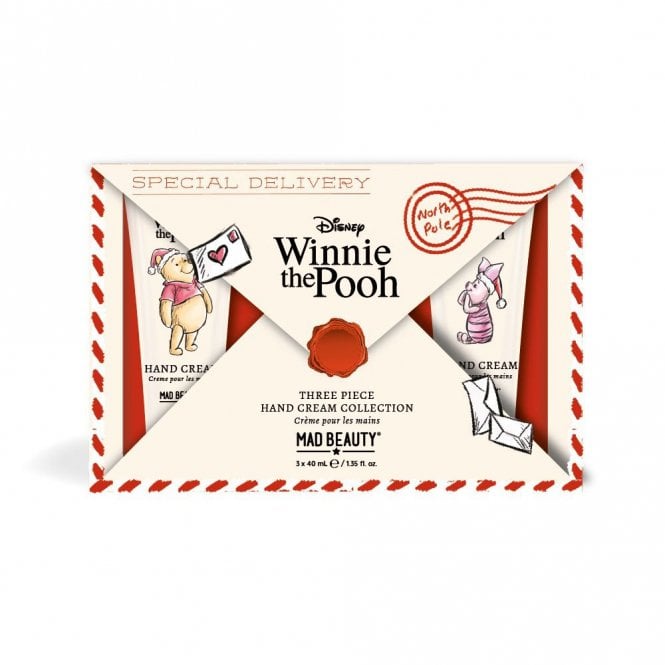 Disney Winnie The Pooh Festive Hand Cream Collection3 x 40ml Hand Cream