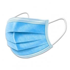 Disposable Medical Earloop Mask 3 Ply 50 pack