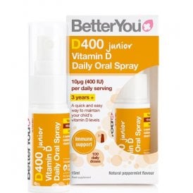 Dlux D400 Junior Vitamin D Daily Oral Spray 15ml