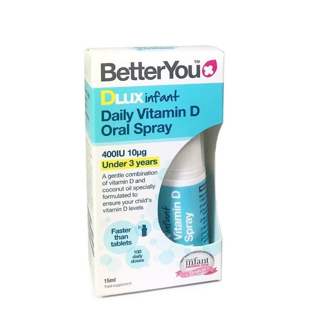 DLux Infant 400iu Daily Oral D3 Spray 15ml