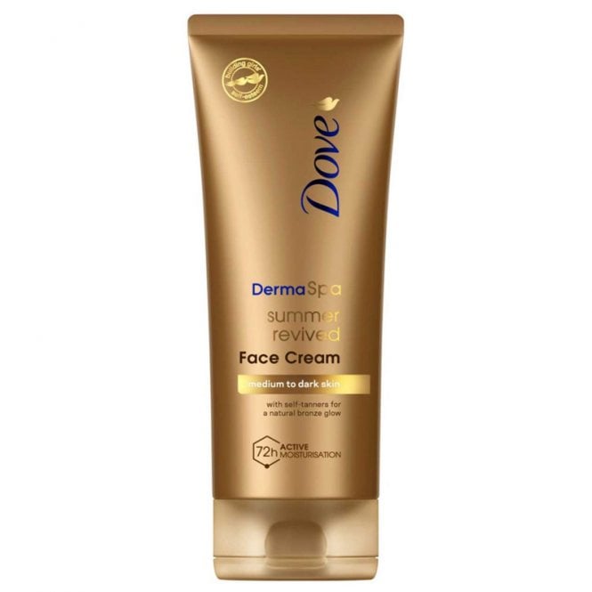 Dove Body Love Summer Revived Face Cream Medium/Dark 75ml