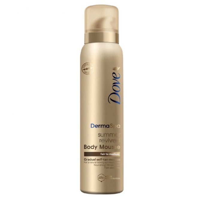 Dove Body Love Summer Revived Fair/Medium Gradual Self-Tan Mousse 150ml