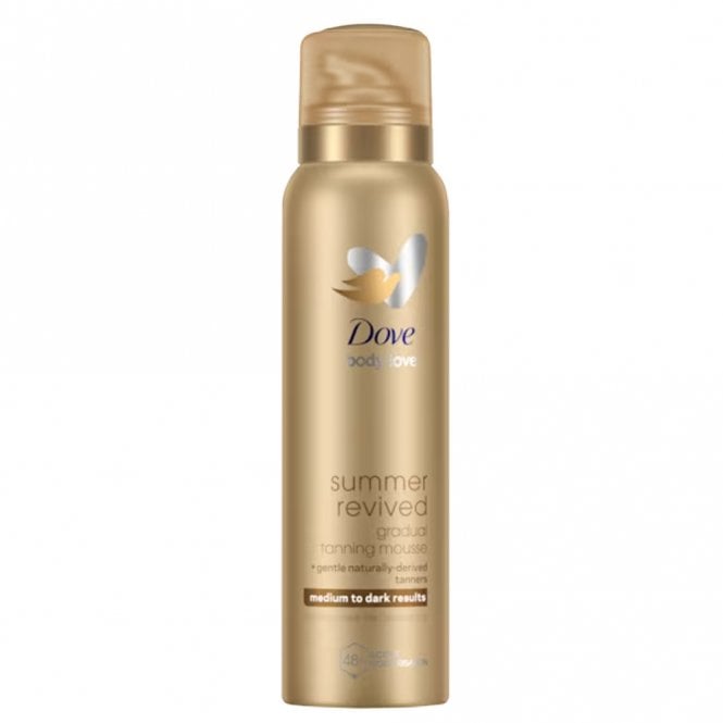 Dove Body Love Summer Revived Medium/Dark Gradual Self-Tan Mousse 150ml