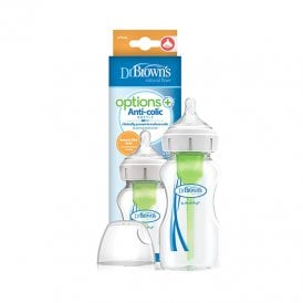 Dr Brown's Options+ Anti Colic Single Bottle Wide Neck 270ml