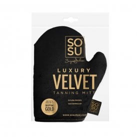 Dripping Gold Luxury Tanning Mitt Velvet